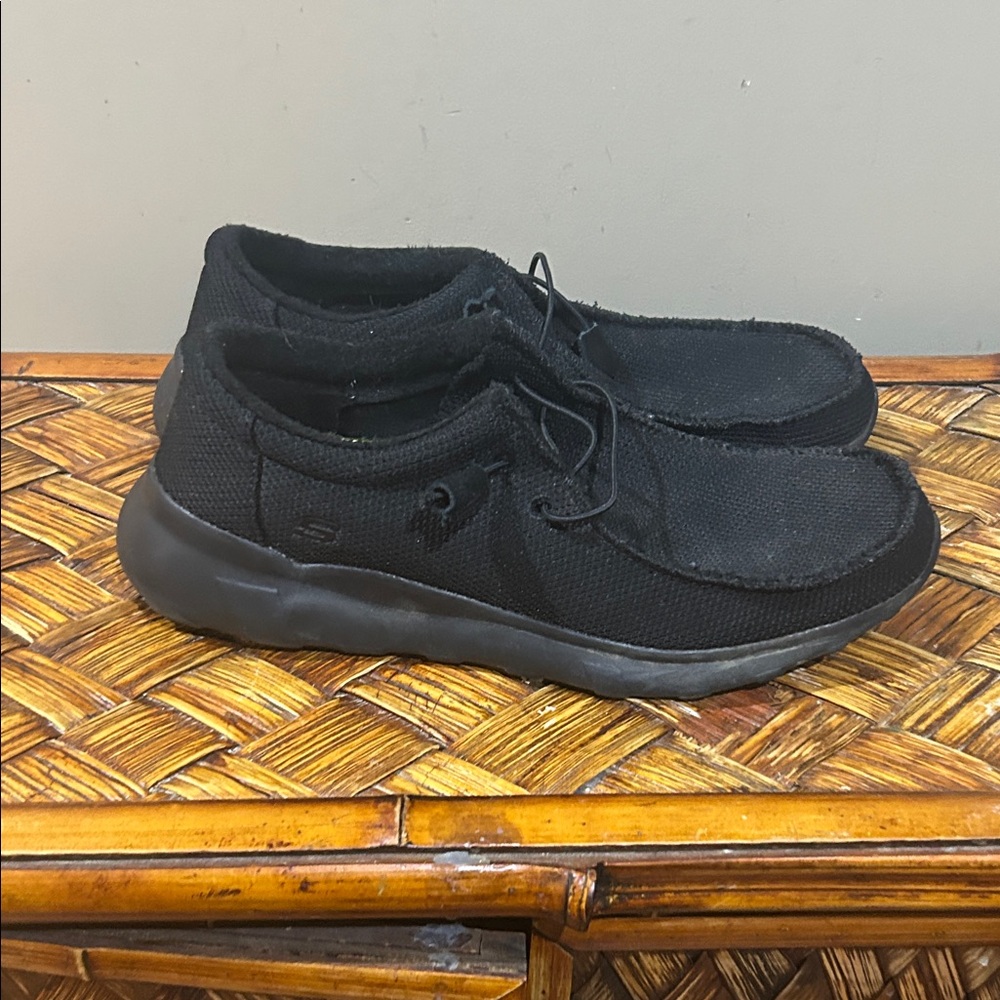 Skechers Men's Black Sneakers - Picture 2 of 4